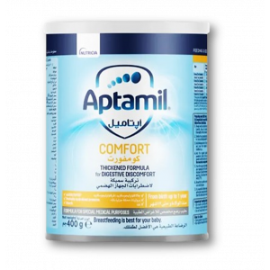 APTAMIL COMFORT MILK THICKENED FORMULA FOR DIGESTIVE DISORDERS 400 GM